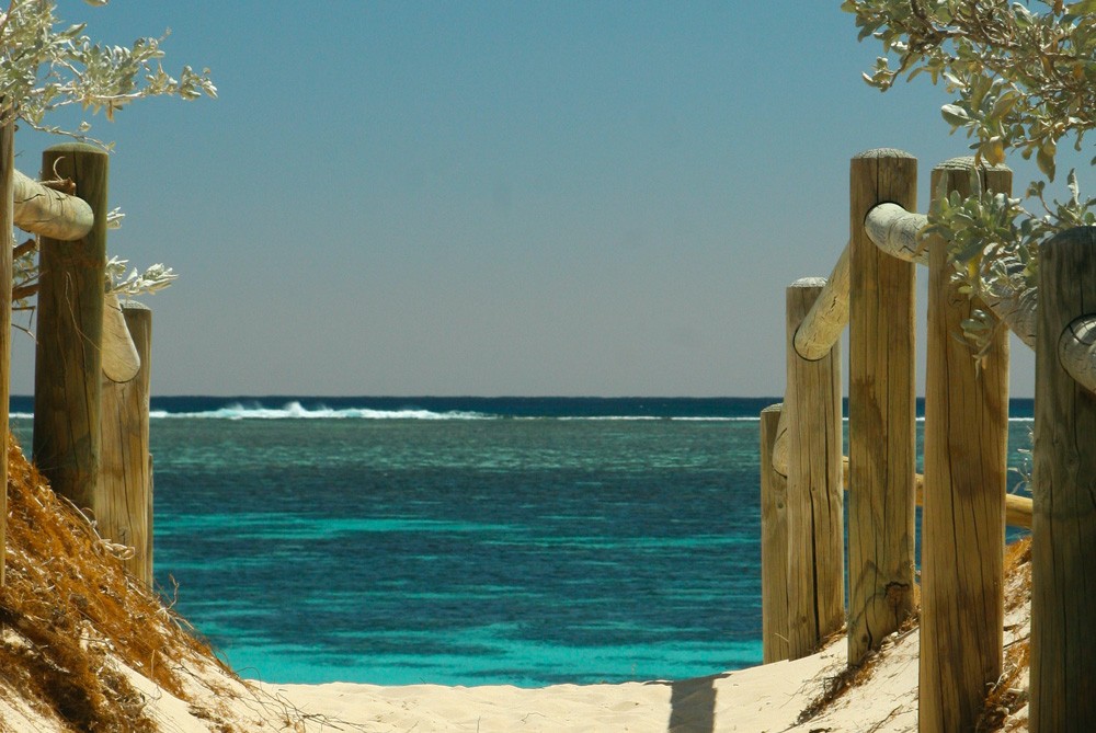 Acceso a la Playa Kona Reef